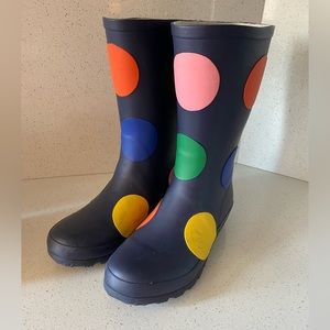 Boden Kids Rubber Rain Boots size 2.5